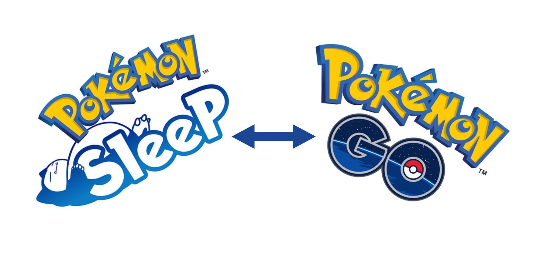 image showing pokemon sleep and pokemon go logos. 