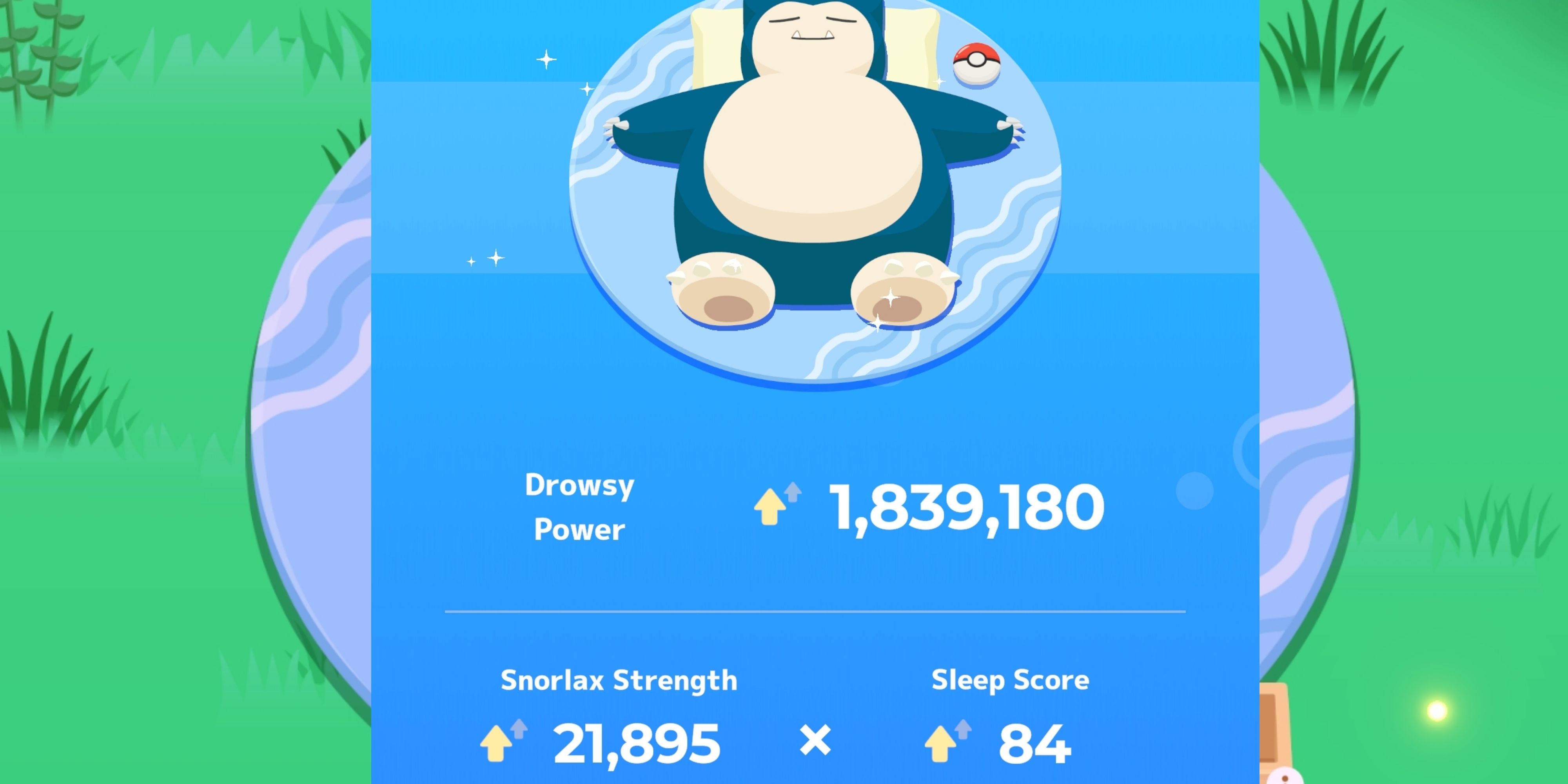 Pokemon Sleep Snorlax drowsy power