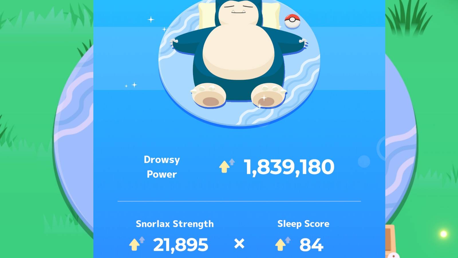 Pokemon Sleep Snorlax drowsy power