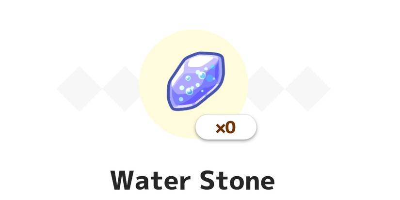 Pokemon sleep water stone location