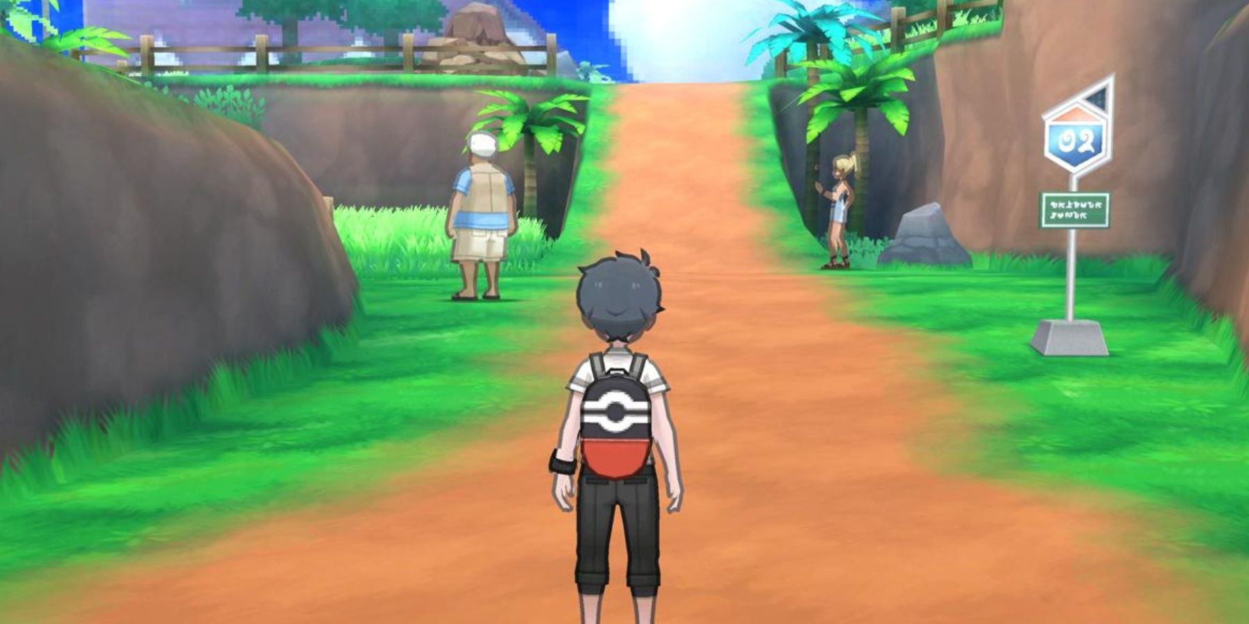 pokemon ultra sun and moon gen 7 gameplay route 2