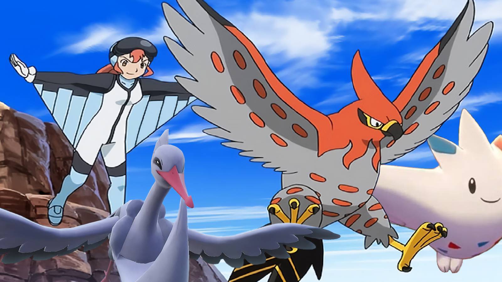 Flying Raptor Pokemon Flying Pokemon Art
