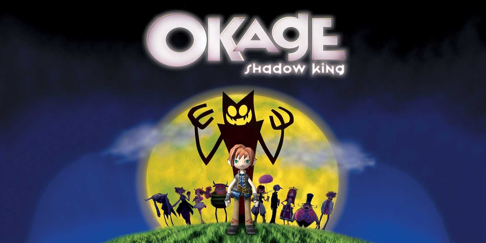 Promo art featuring characters in Okage Shadow King