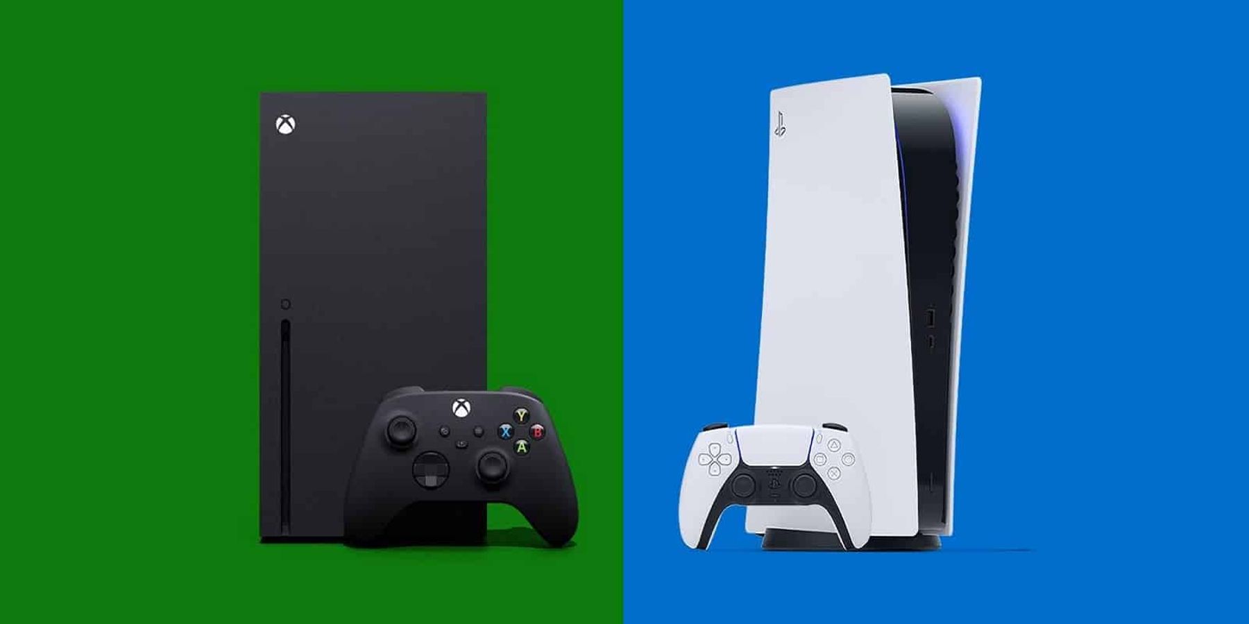xbox series x and a playstation 5