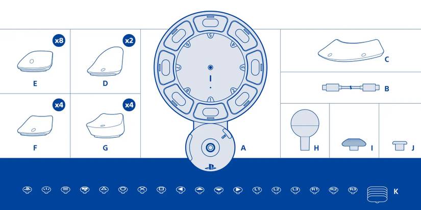 PlayStation 5 Access Controller attachments