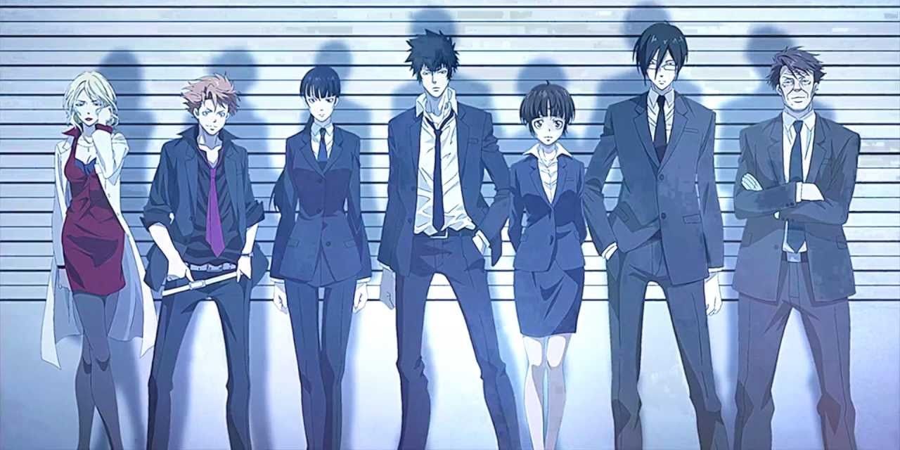 An Image of characters in Psycho Pass