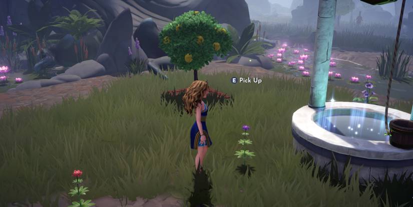 purple marsh milkweed location in disney dreamlight valley