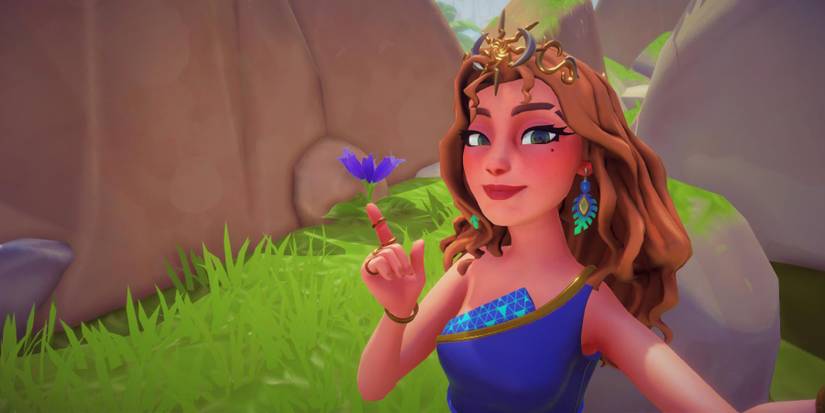 purple rising penstemon in disney dreamlight valley