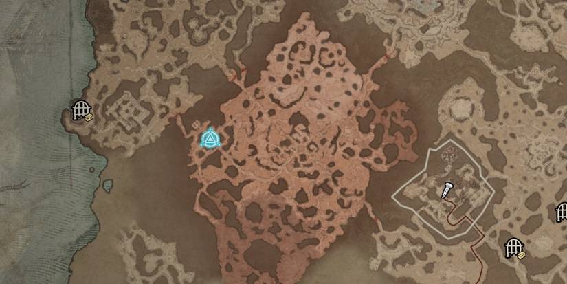 Diablo 4 PvP Area Map 