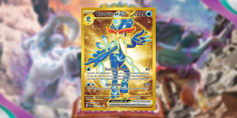hyper rare quaqauval ex card