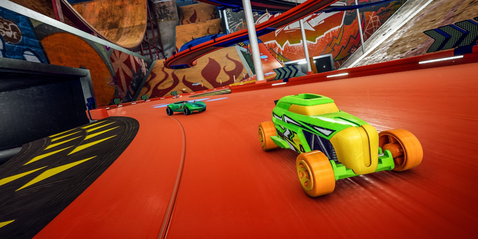 Racing in Hot Wheels Unleashed