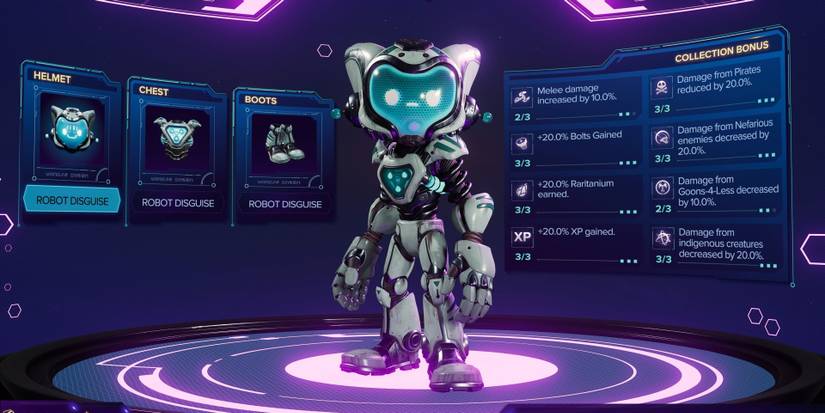 Ratchet and Clank Best Armor - Robot Disguise