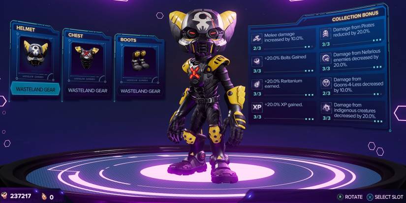 Ratchet and Clank_ Rift Apart armor - Wasteland Gear