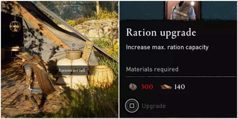 Rations in Assassin's Creed Valhalla