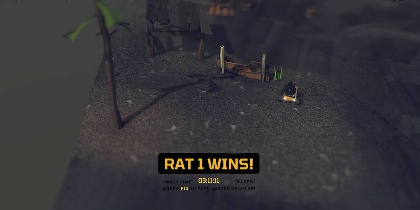 Rat Racer Rat 1 Winning Screen