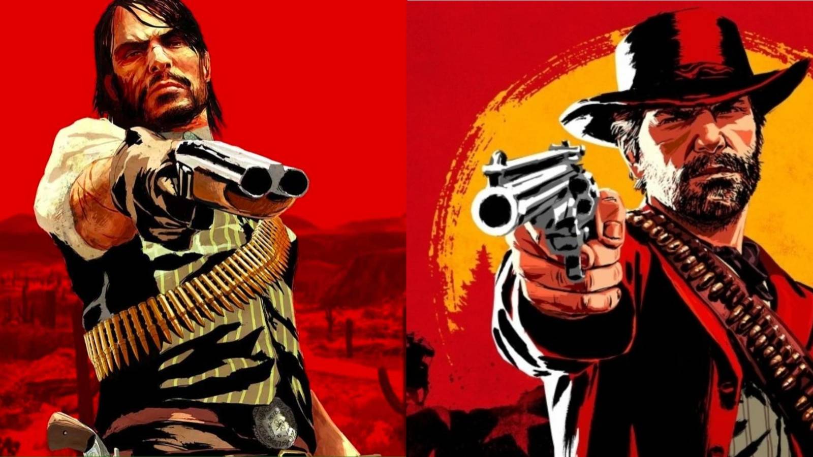 Red Dead 1 x Red Dead 2