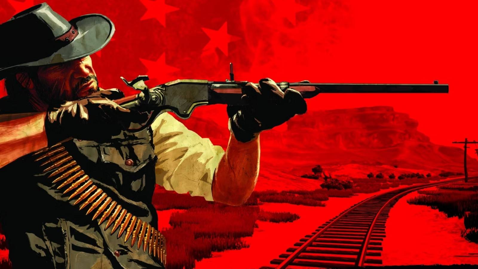 red dead redemption john marston rifle