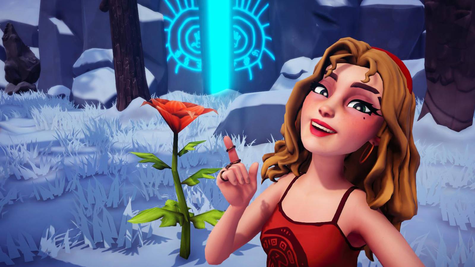 red passion lily in disney dreamlight valley