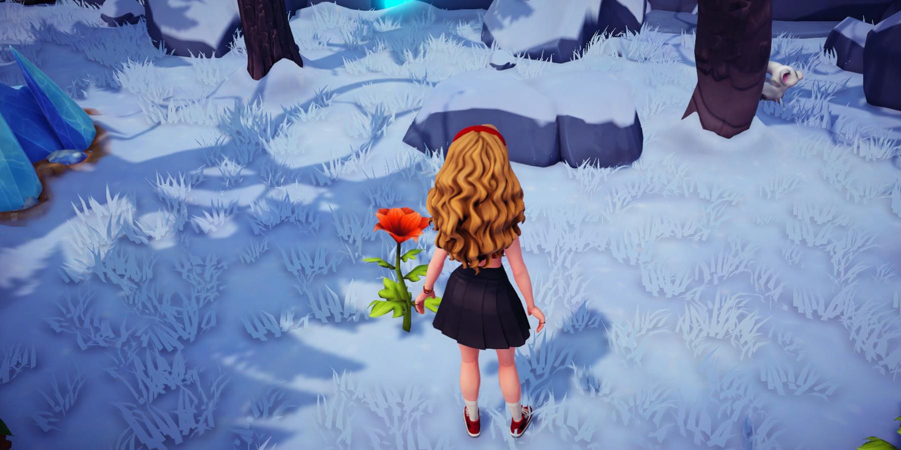 red passion lily location in disney dreamlight valley