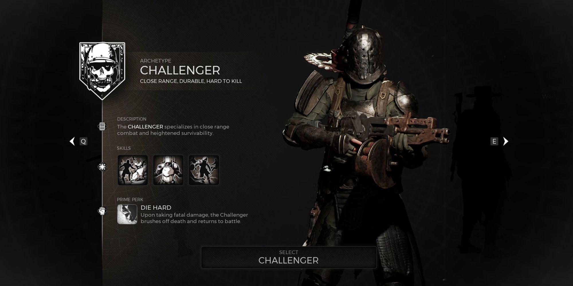 Remnant 2 - Challenger In Character Class Selection