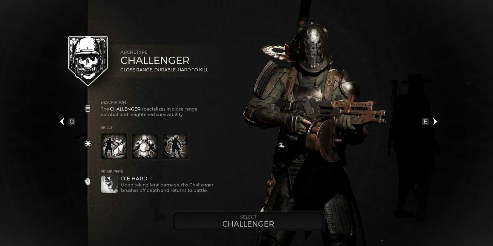Remnant 2 - Challenger In Character Class Selection