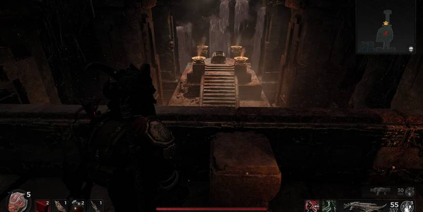 The main chamber of the Lament dungeon in Remnant 2