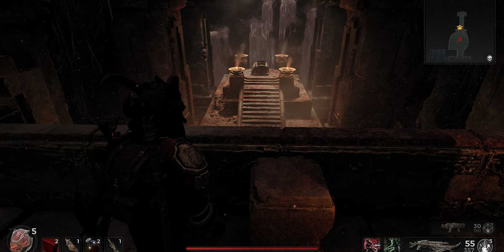 The main chamber of the Lament dungeon in Remnant 2