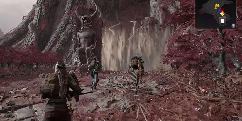 Remnant 2 - Playing With Full Lobby Running Towards Fog Door