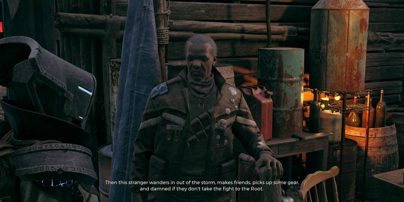 Remnant 2 - Reggie Talking About The Wanderer Coming Into Town