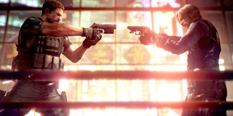 Resident Evil 4 Chris Redfield Leon Kennady