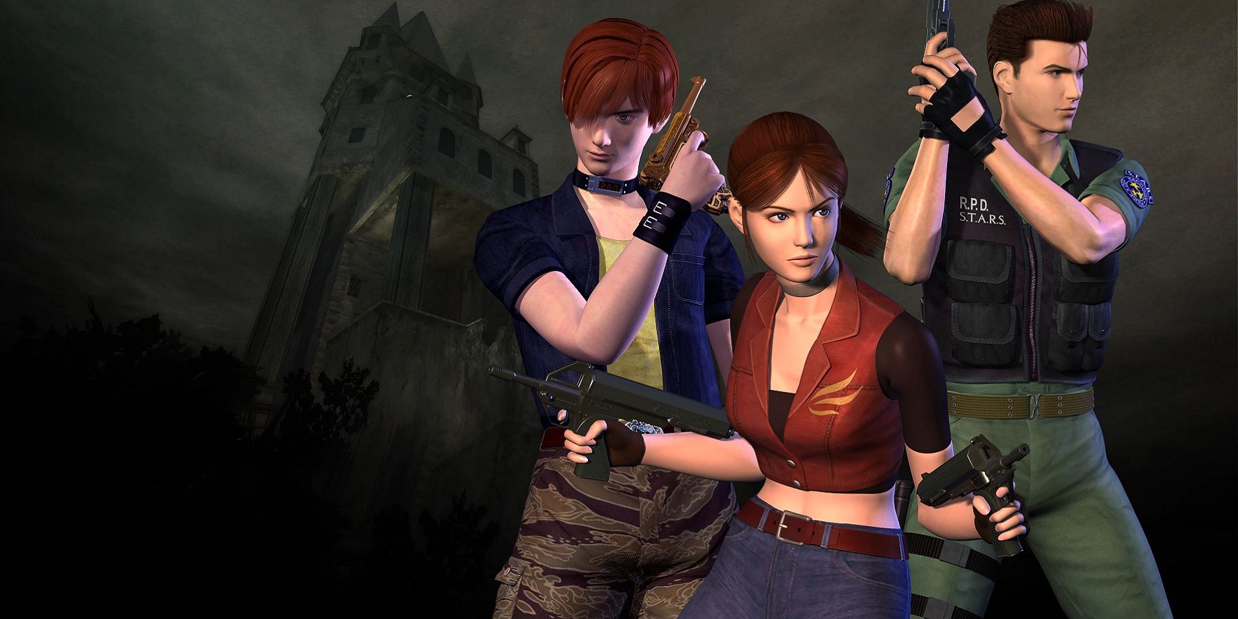 resident evil code veronica steve claire and chris