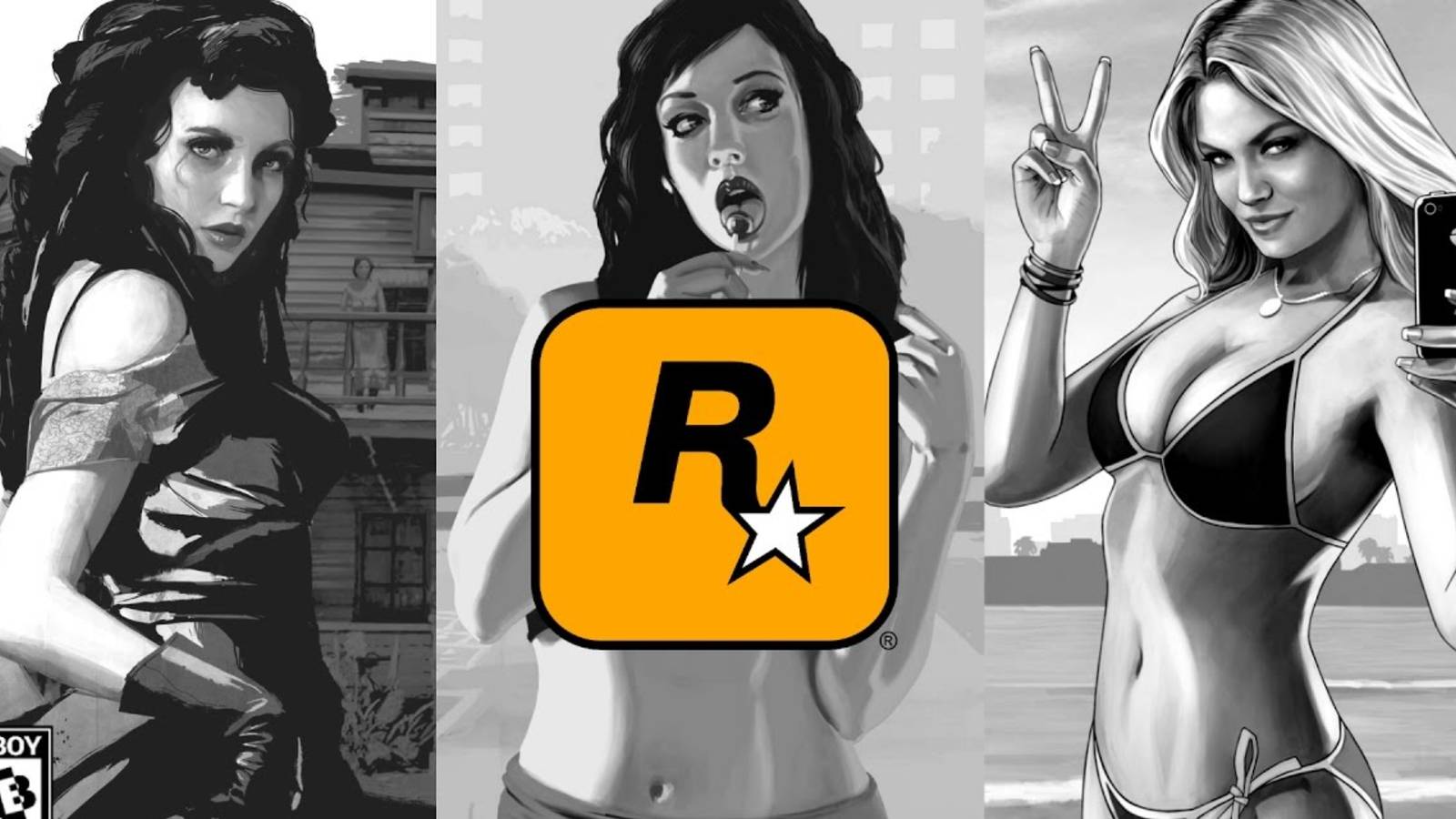 3 female characters from Rockstar games
