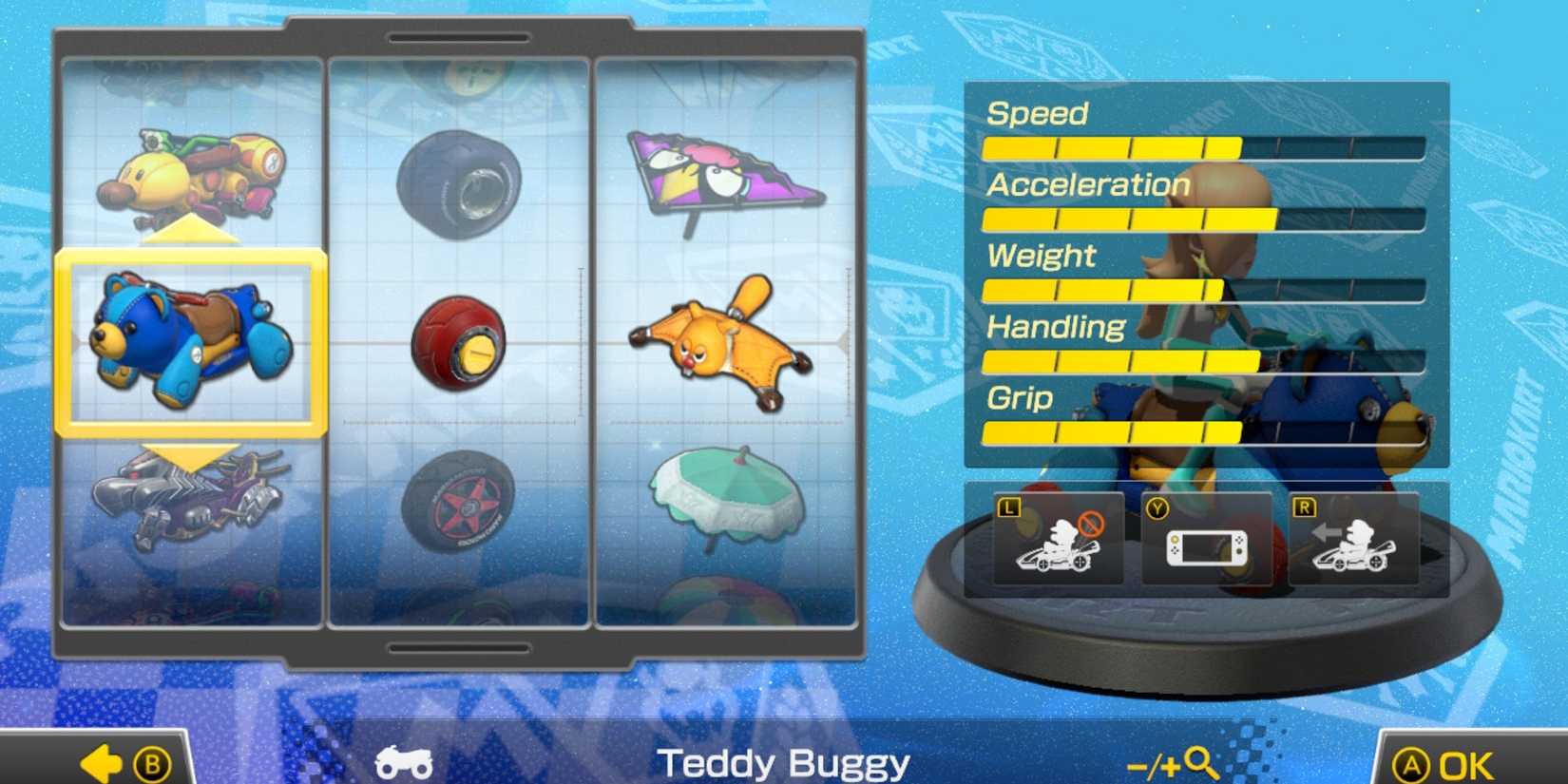 rosalina teddy buggy combo