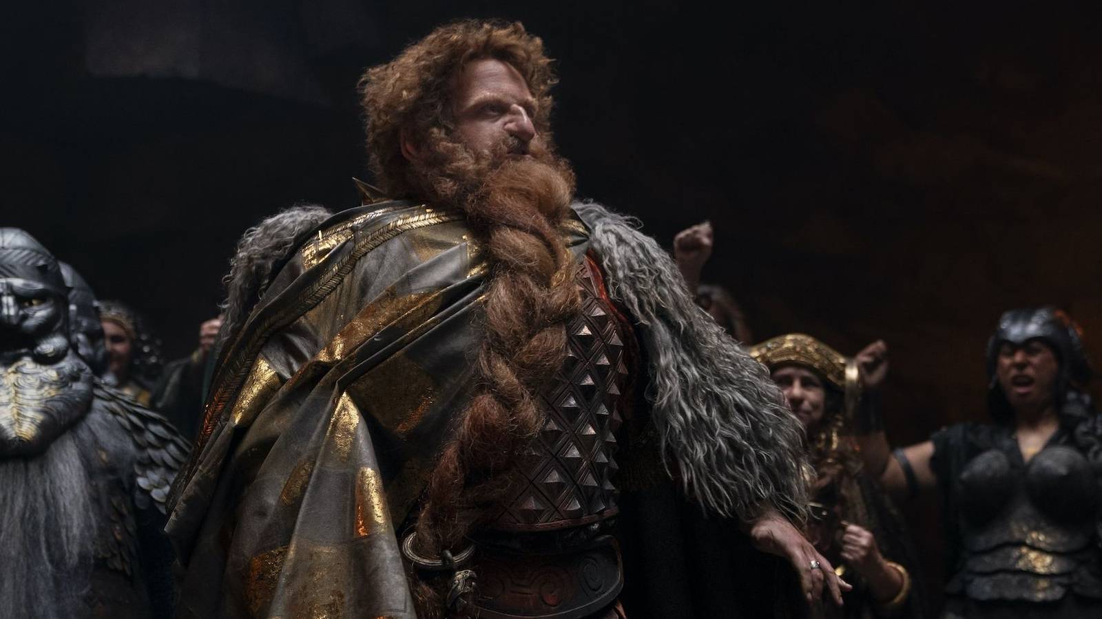 Rings Of Power Durin with the Dwarves