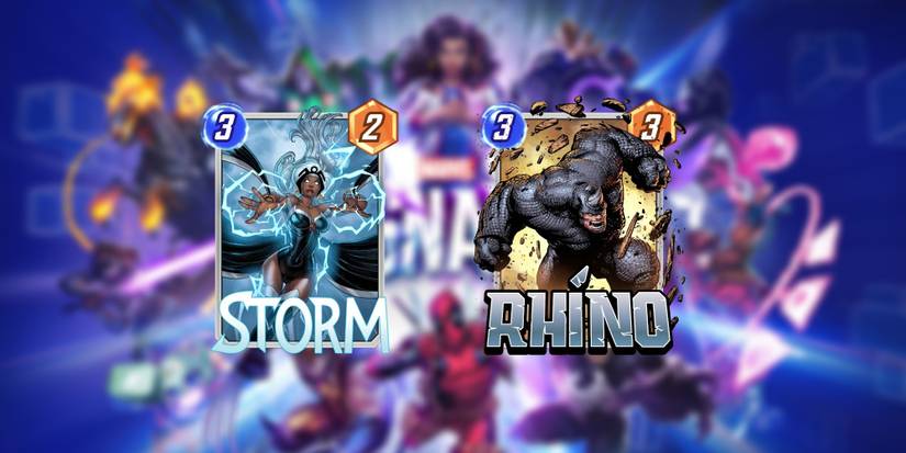 rhino and storm cards