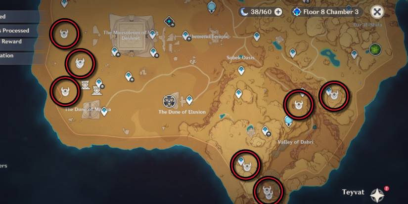 ruin drake genshin impact location and farming route