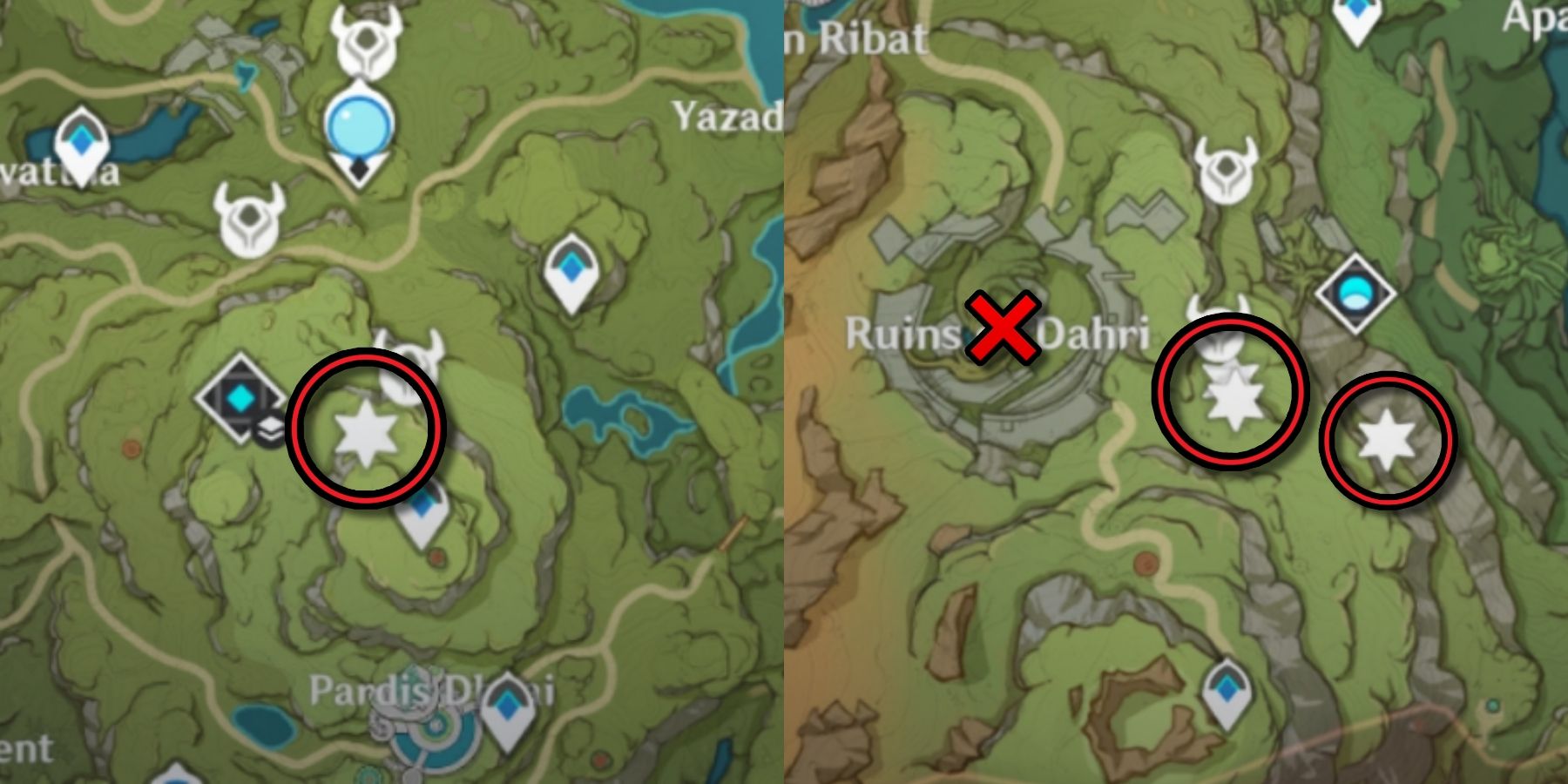 ruin drake underground location genshin impact