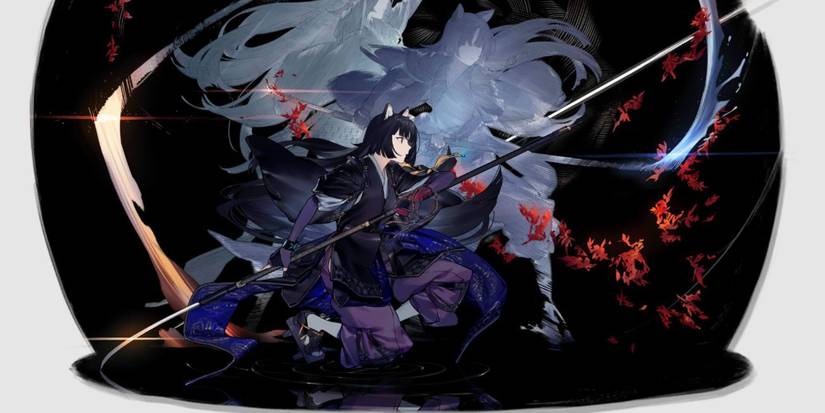 Saga kneeling E2 art