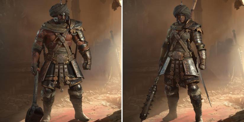 The Sand-Worn armor set in Diablo 4