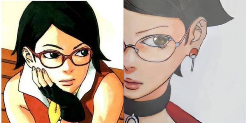 Sarada boruto post time skip