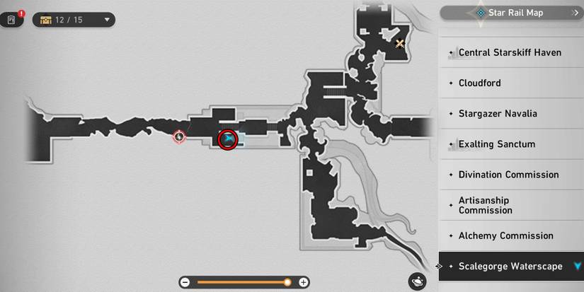 scalegorge waterscape chest 10 location in honkai star rail