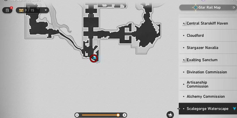 scalegorge waterscape chest 12 location in honkai star rail