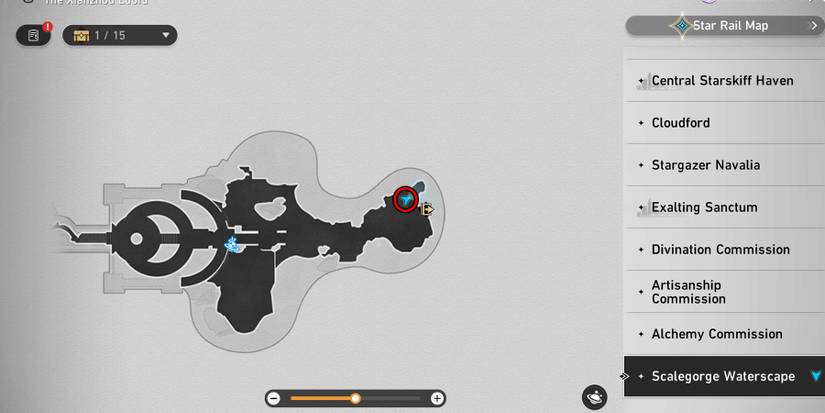 scalegorge waterscape warp trotter location in honkai star rail