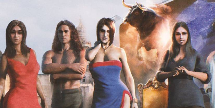 The Annuna Gods Lined Up