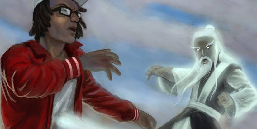 A Shen Scion Knocking into a Ghost