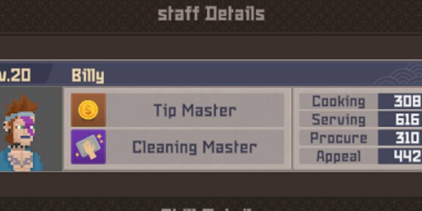 Employee Billy Statistics