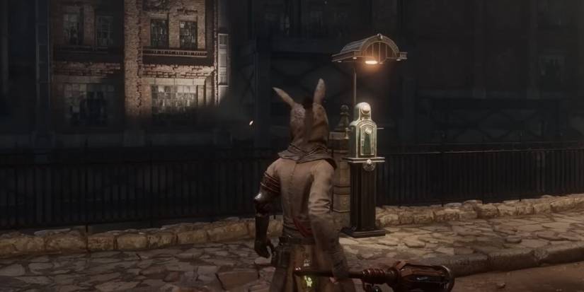 Player Approaching A Telephone In Lies Of P