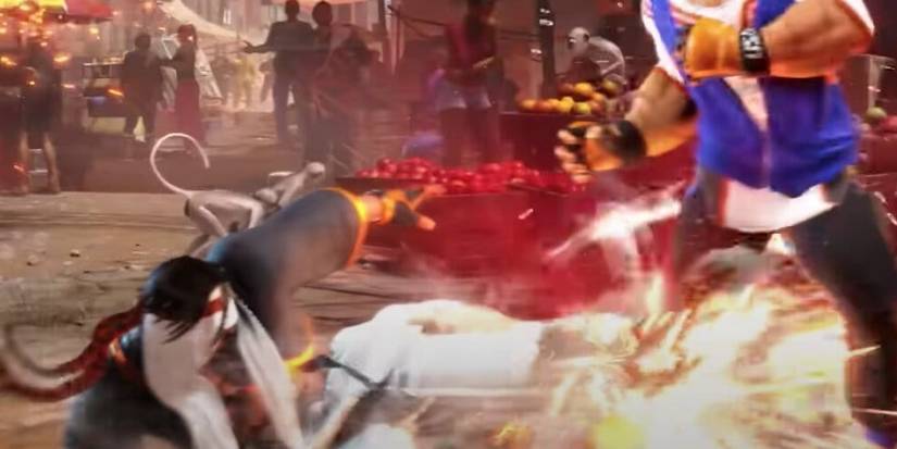 Rashid Sliding Under A Projectile