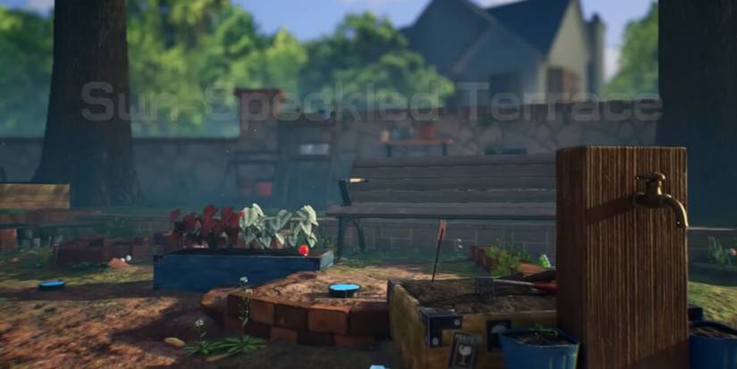 Sun Speckled Terrace