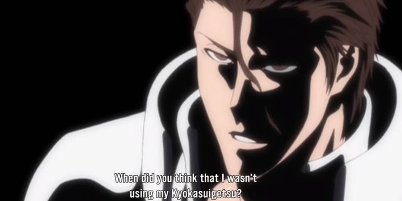 Aizen Taunting The Captains